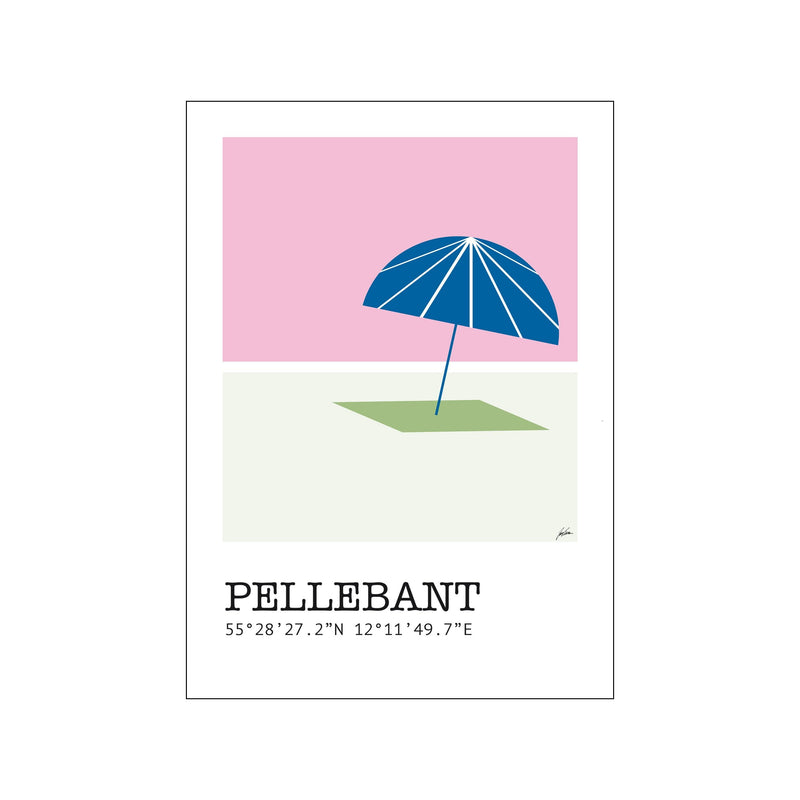 Pellebant 2.0 — Art print by Justesen Plakater from Poster & Frame