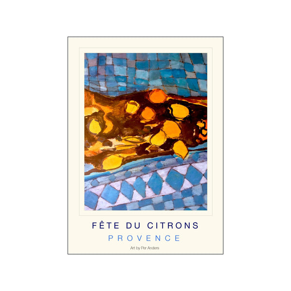 FeteDuCitron — Art print by Per Anders from Poster & Frame
