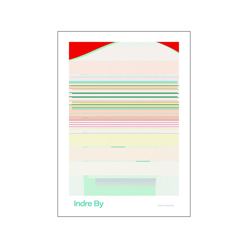 Indre By — Art print by Philip Hauge Reitz from Poster & Frame