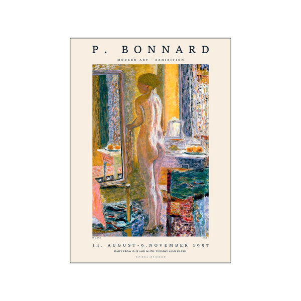 Pierre Bonnard - Nude art exhibition — Art print by Pierre Bonnard x PSTR Studio from Poster & Frame