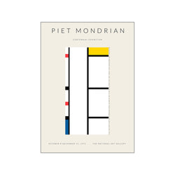 Piet Mondriaan - Centennial exhibition — Art print by Piet Mondriaan x PSTR Studio from Poster & Frame