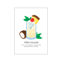 Pina Colada — Art print by Mette Iversen from Poster & Frame