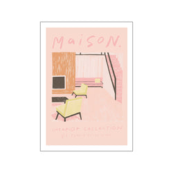 Pink Room — Art print by French Toast Studio from Poster & Frame