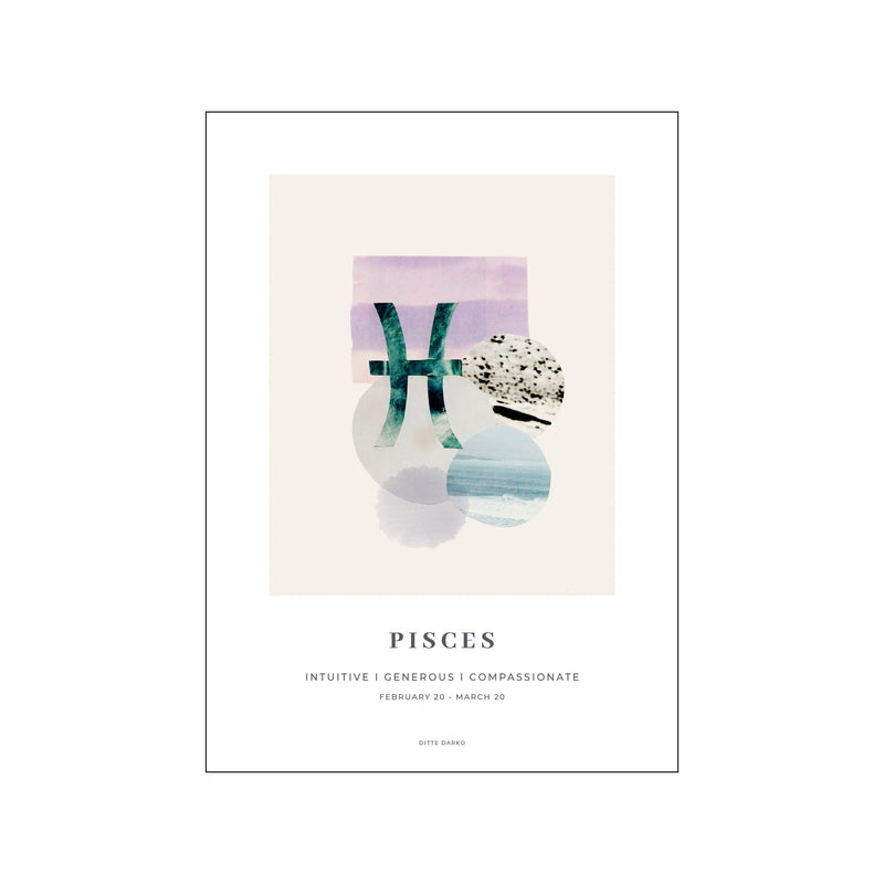 Pisces — Art print by Ditte Darko from Poster & Frame