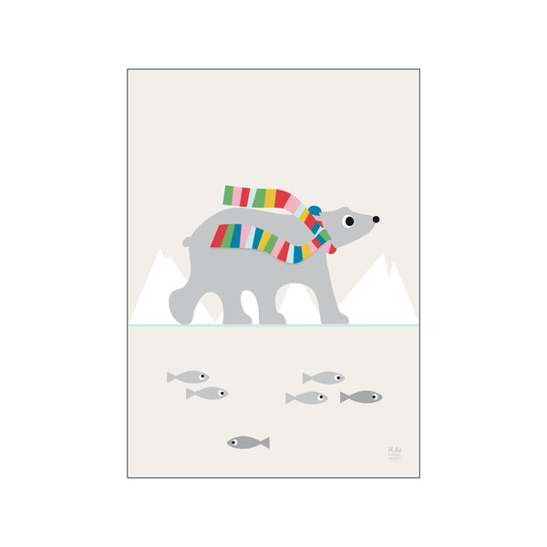 Polar Bear — Art print by KAI Copenhagen from Poster & Frame