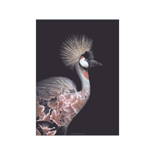 Portraits Crowned Crane — Art print by Faunascapes from Poster & Frame