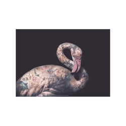 Portraits Pink Flamingo — Art print by Faunascapes from Poster & Frame