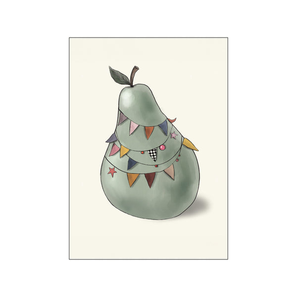 Pretty Pear — Art print by Willero Illustration from Poster & Frame