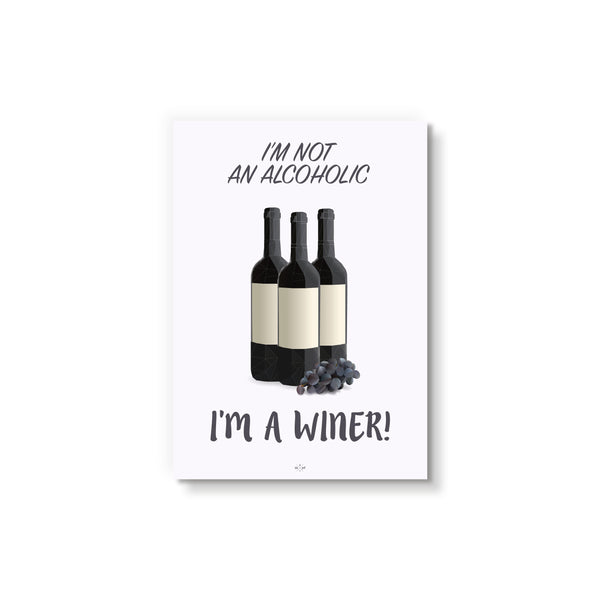 I’m a winer - Art Card