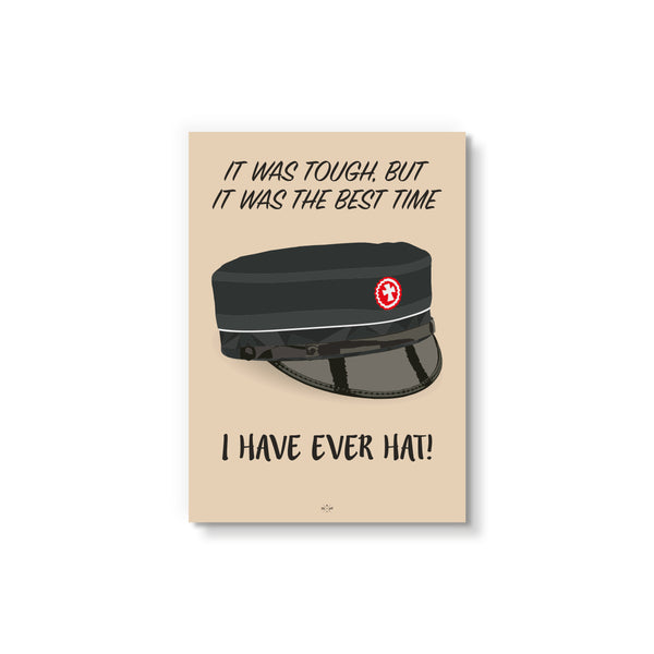 Student – Sort hue (5 A-fag) – The best time i have ever hat! - Art Card