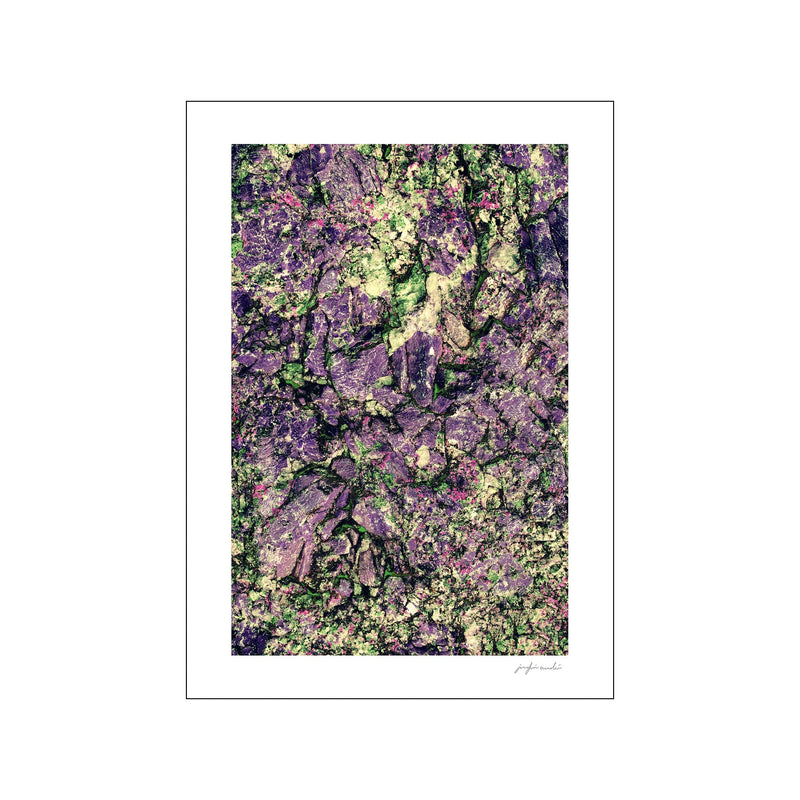 Purple Crystal — Art print by Kalejdo from Poster & Frame