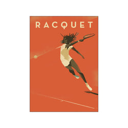 Racquet — Art print by Mads Berg from Poster & Frame