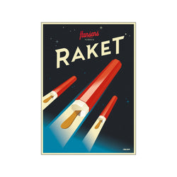 Raket — Art print by Mads Berg from Poster & Frame