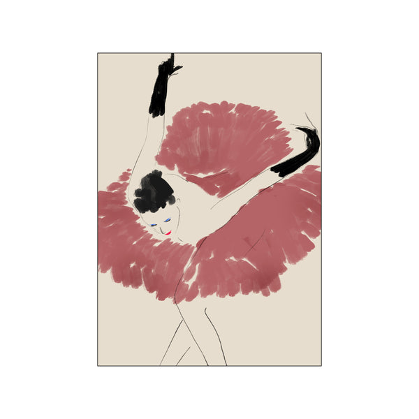 Red Ballet — Art print by By Garmi from Poster & Frame