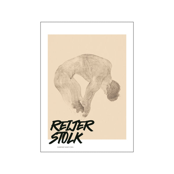 Bending naked man — Art print by Reijer Stolk from Poster & Frame