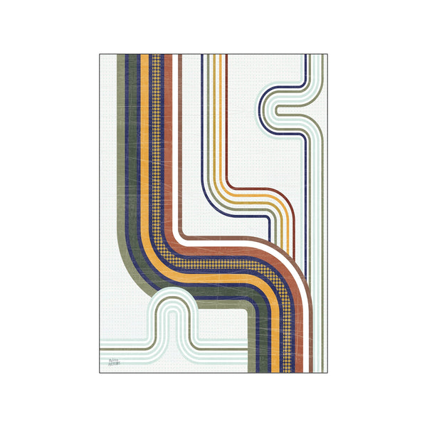 Retro Subway II — Art print by Wild Apple from Poster & Frame