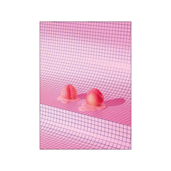 Peach — Art print by Rikke Mønster from Poster & Frame