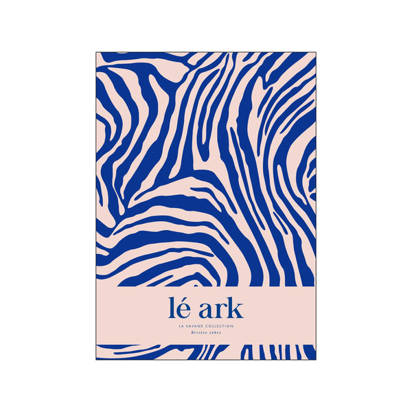 Riviére Zébre — Art print by Lé Ark from Poster & Frame