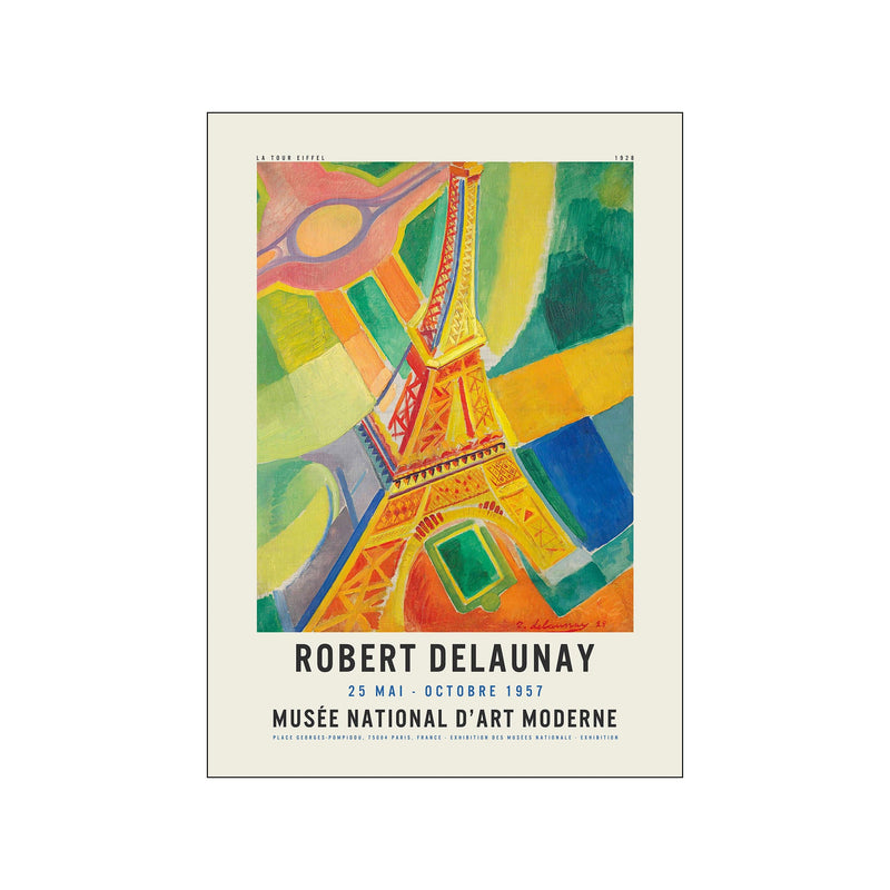 Robert Dalaunay - Eiffel tower — Art print by Robert Dalaunay x PSTR Studio from Poster & Frame