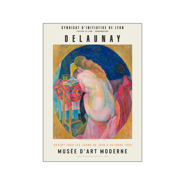 Robert Dalaunay - Nude woman reading — Art print by Robert Dalaunay x PSTR Studio from Poster & Frame