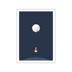 Rocket Navy — Art print by Wonderhagen from Poster & Frame