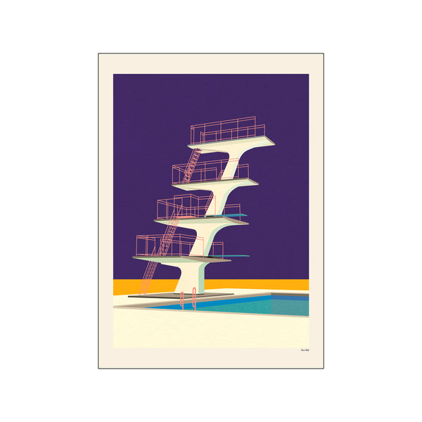 Rosi Feist - Diving tower — Art print by PSTR Studio from Poster & Frame