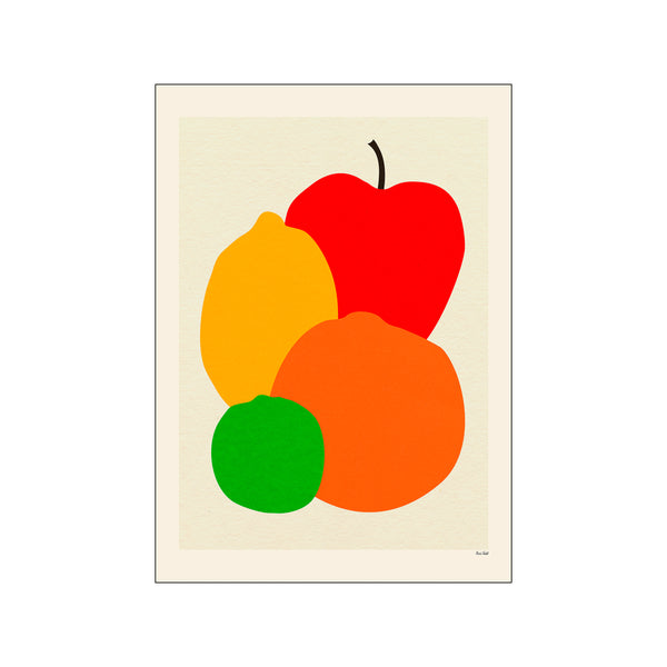 Rosi Feist - Four fruits — Art print by PSTR Studio from Poster & Frame
