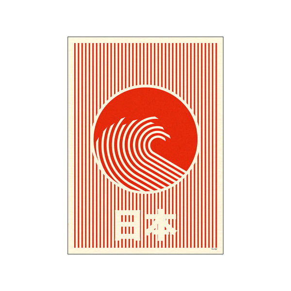 Rosi Feist - Great wave of Nippon — Art print by PSTR Studio from Poster & Frame