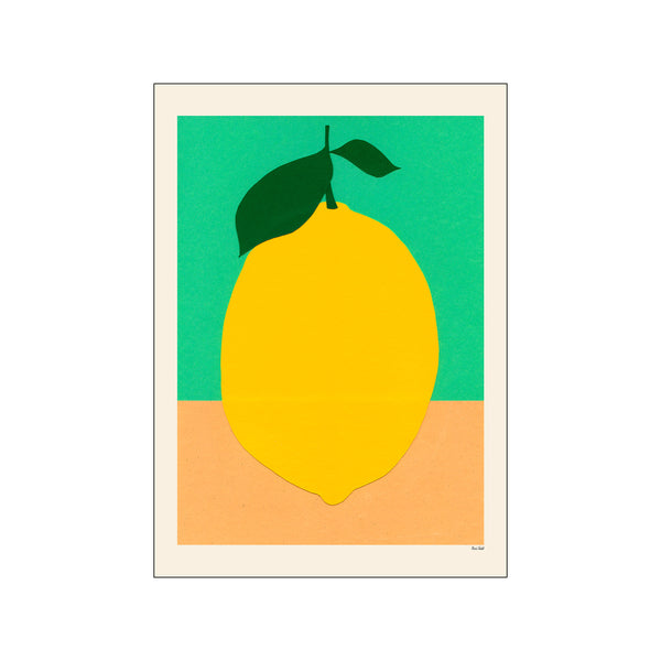 Rosi Feist - Lemon — Art print by PSTR Studio from Poster & Frame