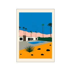 Rosi Feist - Palm Springs bungalow — Art print by PSTR Studio from Poster & Frame