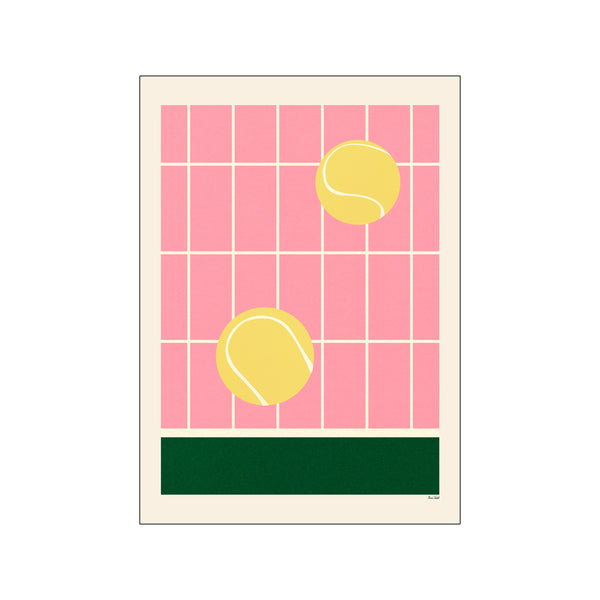 Rosi Feist - Tennis court — Art print by PSTR Studio from Poster & Frame