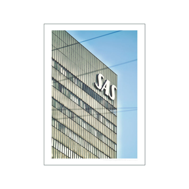 SAS — Art print by FromCopenhagenWithLove from Poster & Frame
