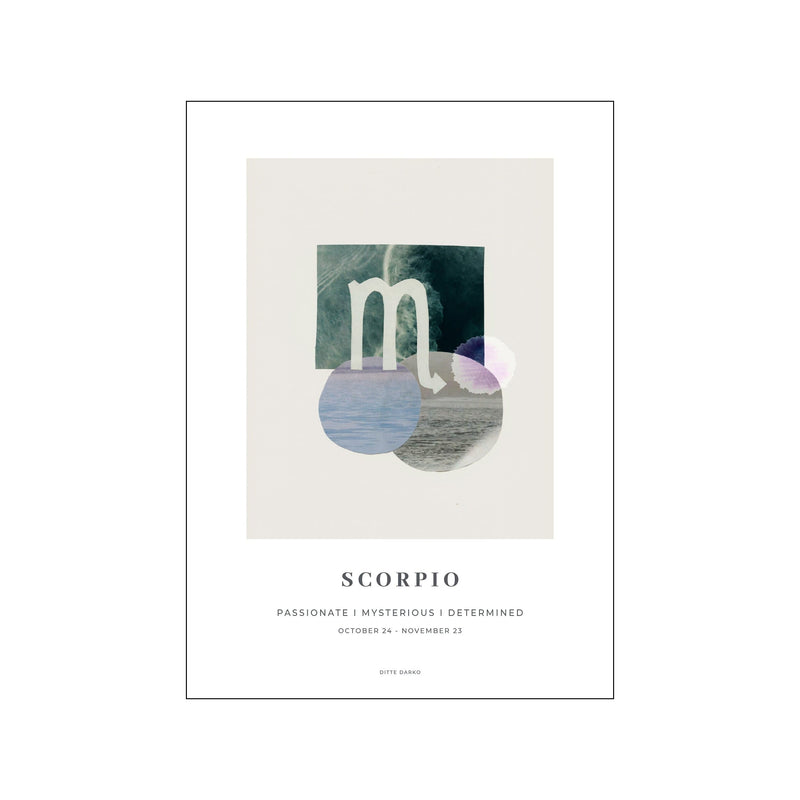 Scorpio — Art print by Ditte Darko from Poster & Frame