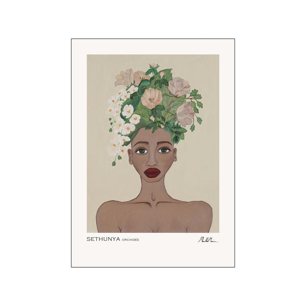 Sethunya Orchidée — Art print by Morais Artworks from Poster & Frame
