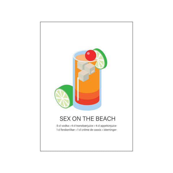 Sex on the Beach — Art print by Mette Iversen from Poster & Frame