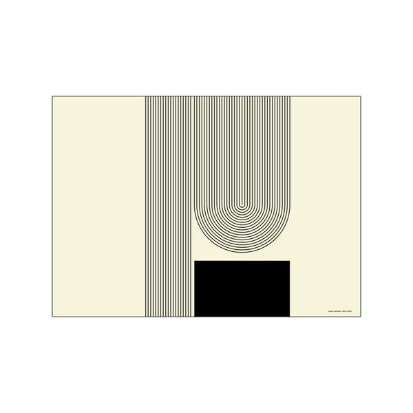Shapes & Lines 01 — Art print by NKKS Studio from Poster & Frame