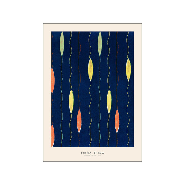 Shima Shima - Japanese textile II — Art print by Japandi x PSTR Studio from Poster & Frame