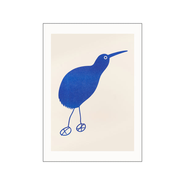 Silvia - Kiwi - Blue — Art print by PSTR Studio from Poster & Frame