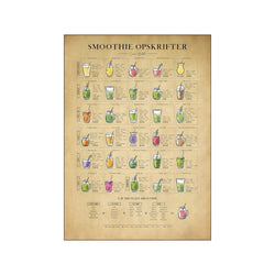 Smoothies, papir — Art print by Simon Holst from Poster & Frame