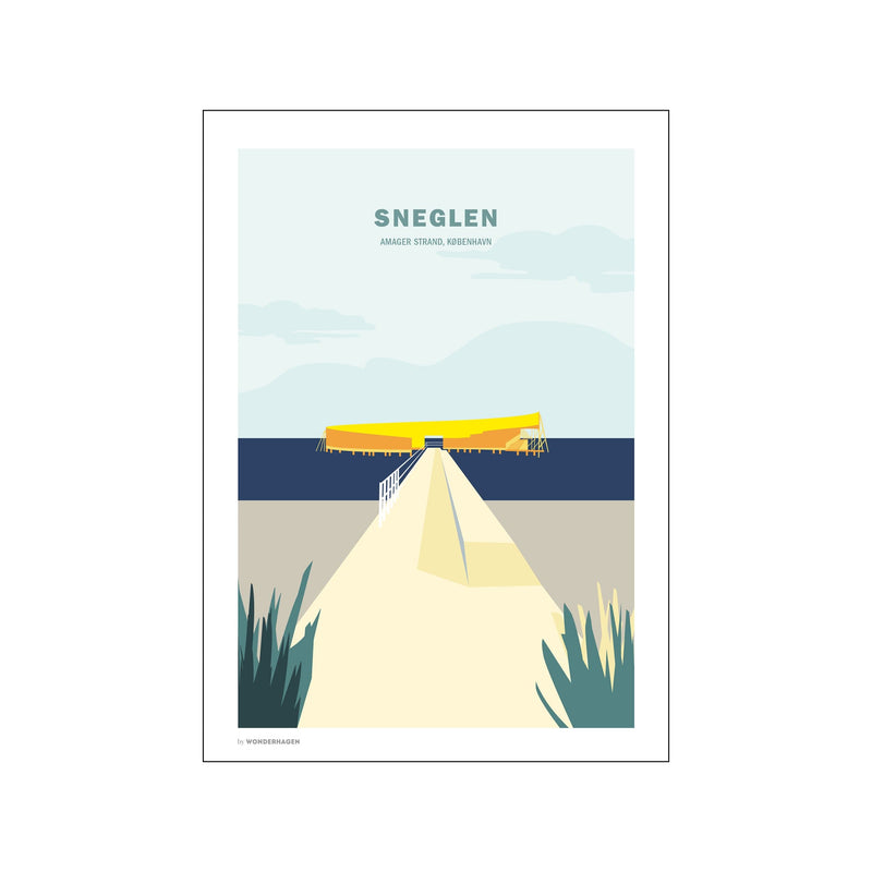 Sneglen — Art print by Wonderhagen from Poster & Frame