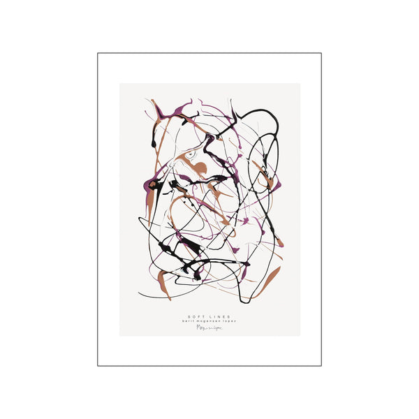 Soft Lines no.1 — Art print by Berit Mogensen Lopez from Poster & Frame