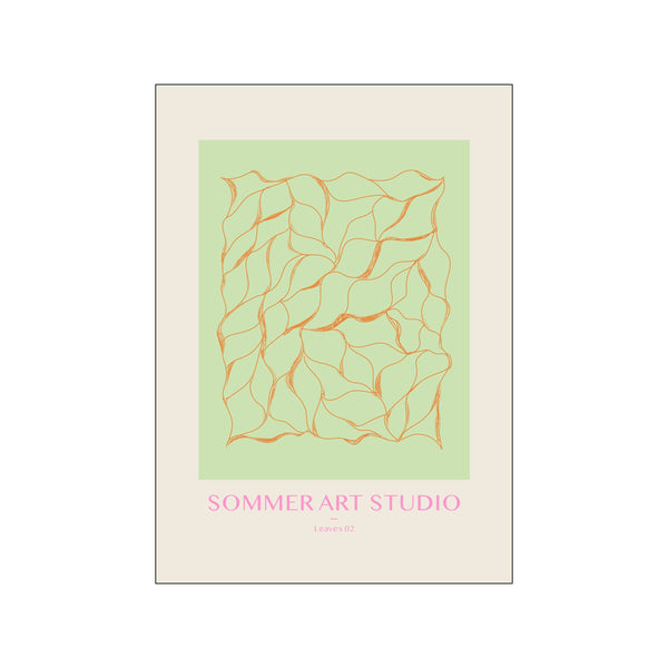 Leaves 02 — Art print by Sommer Art Studio from Poster & Frame