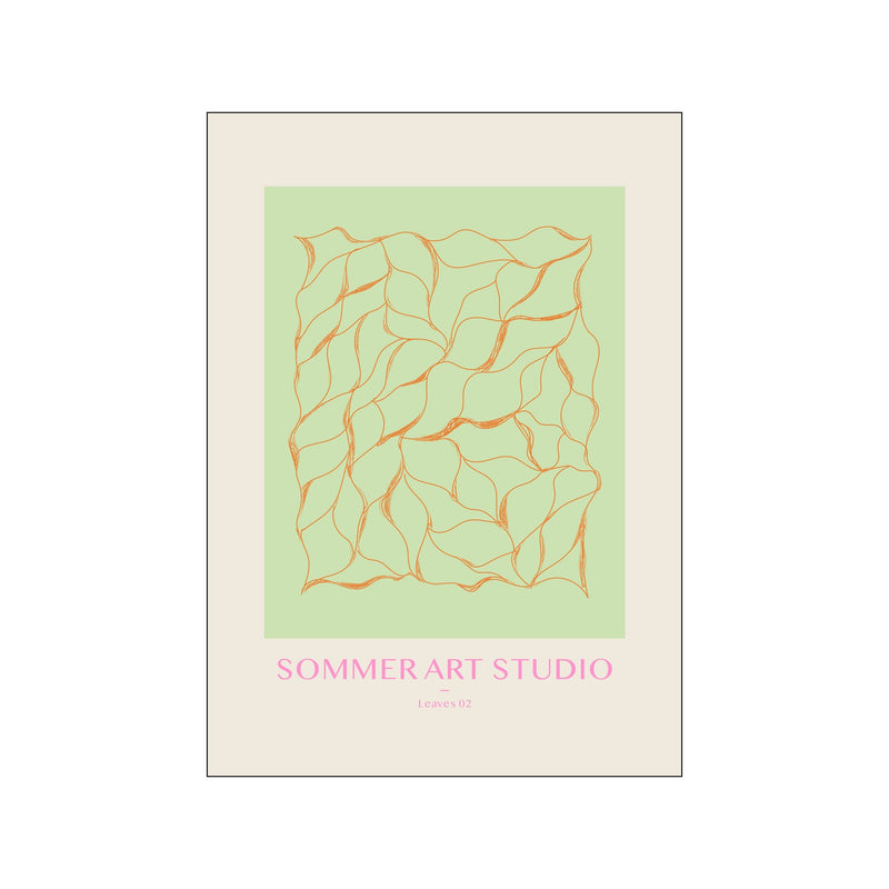 Leaves 02 — Art print by Sommer Art Studio from Poster & Frame