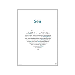 Søn — Art print by Songshape from Poster & Frame