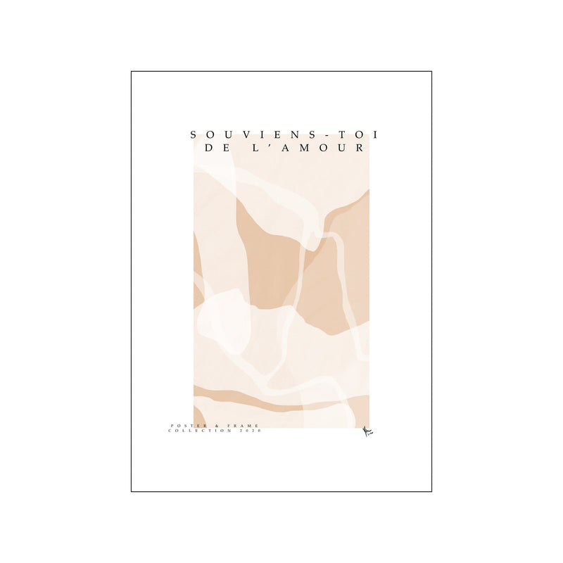 Souviens Toi De L'amour — Art print by Poster & Frame - Collection from Poster & Frame