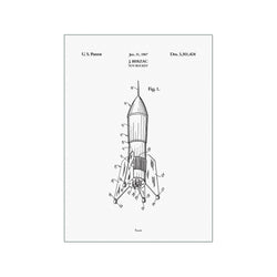 Space Rocket — Art print by Bomedo from Poster & Frame