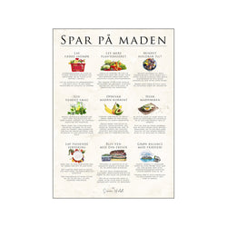 Spar på maden, sten — Art print by Simon Holst from Poster & Frame