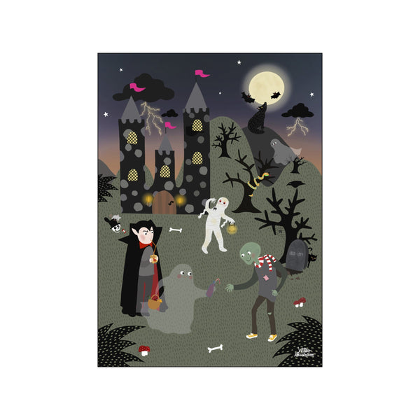 Spooky — Art print by Willero Illustration from Poster & Frame