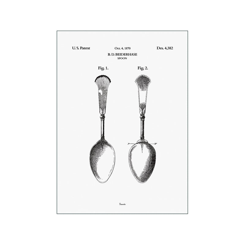 Spoon — Art print by Bomedo from Poster & Frame