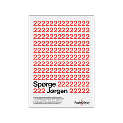 Spørge Jørgen 2 — Art print by Tobias Røder SHOP from Poster & Frame
